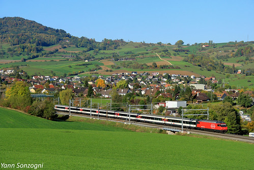 chemin de fer sbb cff ffs re 460 ic ir frick argovie suisse