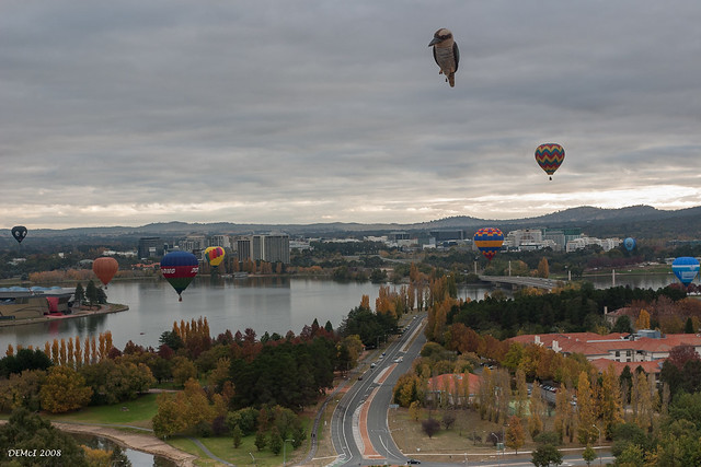 Ballooning in Canberra