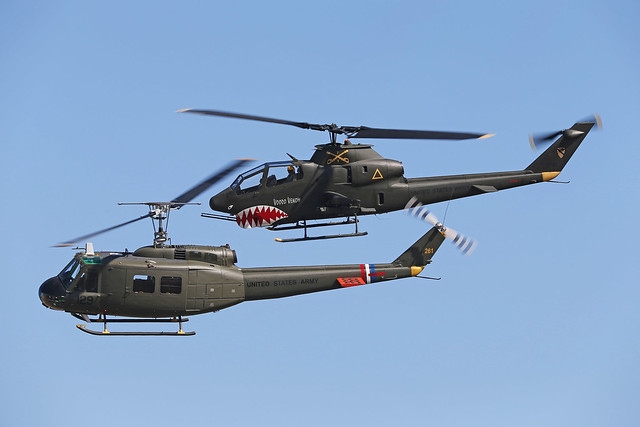 Bell AH-1S Cobra and Bell UH-H1 Huey