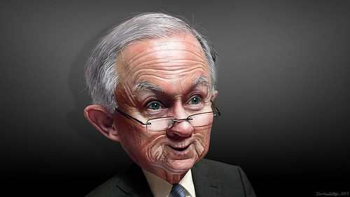 Jeff Sessions - Caricature
