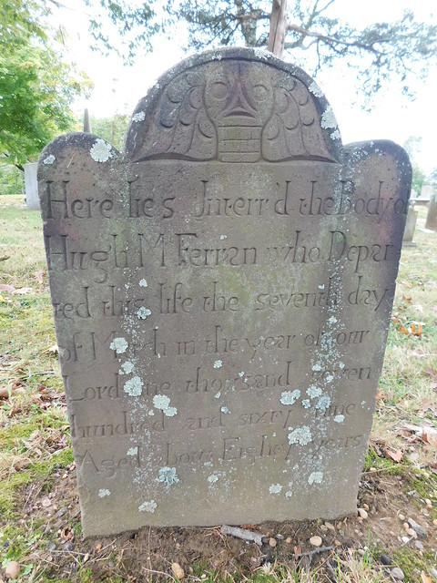 Old Tennent Church Cemetery Headstone