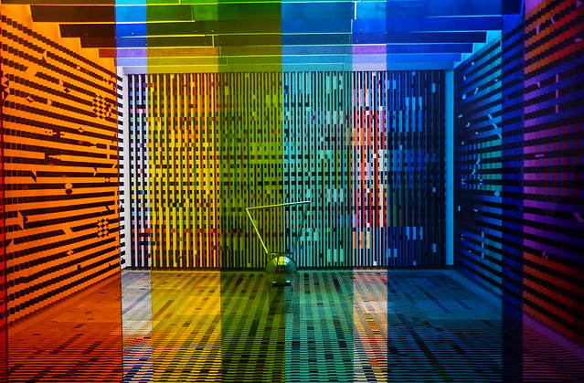 Yaacov Agam installation (1974)-Paris-Pompidou Center, 10-9-2017