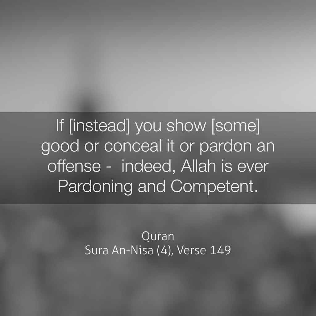 Quran Sura An - Nisa (4), Verse 149