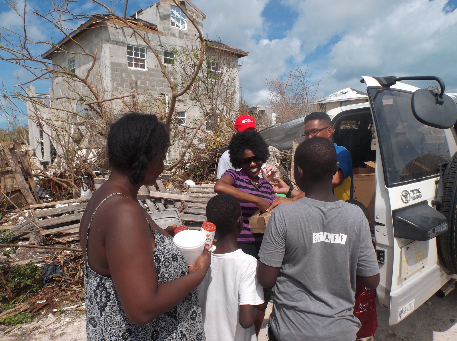 The Salvation Army responds to Hurricane Maria damage in the Turks and Caicos Islands