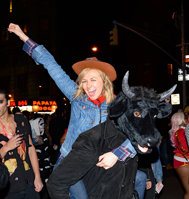 Happy Cowgirl 2017 NYC Halloween Parade