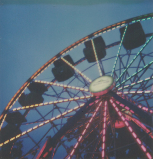 Polaroid Week Day Two - Ferris Wheel Lights