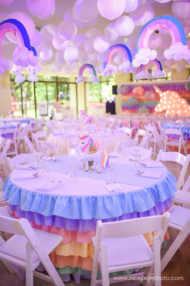 unicorn theme party table setup (3) | jowong19 | Flickr