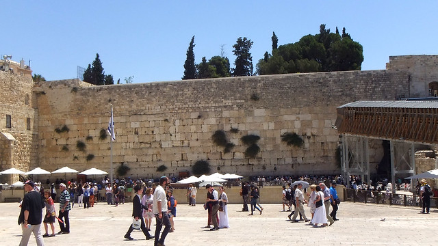 The Western Wall, Jerusalem.