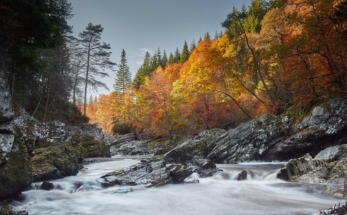 autumn findhorn river uk scotland dawn forres randolphsleap landscape billhigham