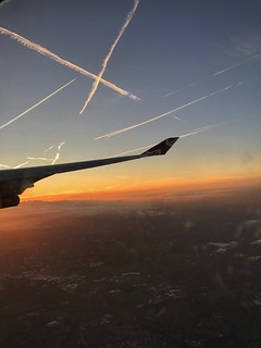Sunrise and a busy morning sky!