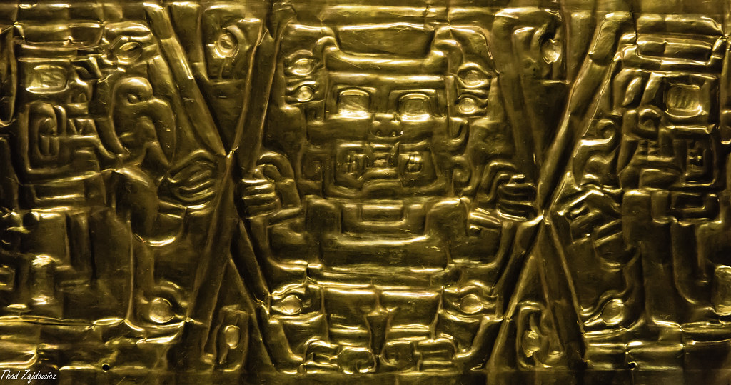 Gold ornament - The Getty Center had an exhibit of artifacts… - Flickr