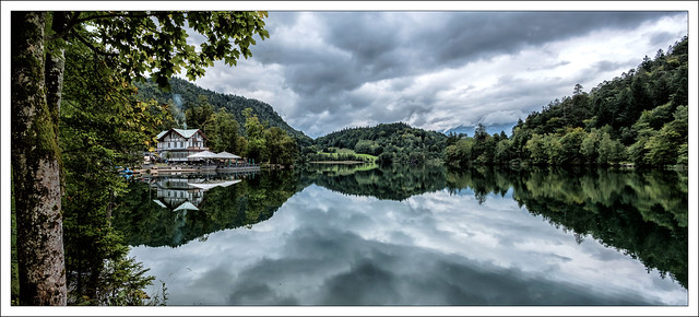 Thum lake near Bad Reichenhall, Bavaria
