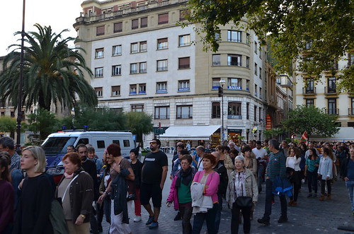 Kataluniari babesa adierazteko manifestazioa