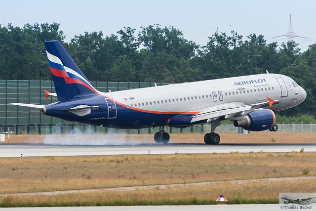 Aeroflot Russian Airlines (Аэрофлот) Airbus A320-214 VP-BMF G. Shelihov (706148)