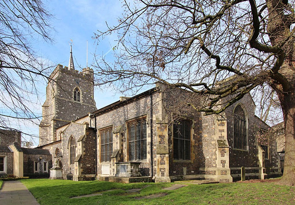 churchyard bomb & treasures  - Watford Hertfordshire