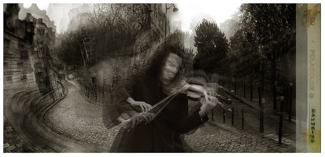 Le violoniste de rue