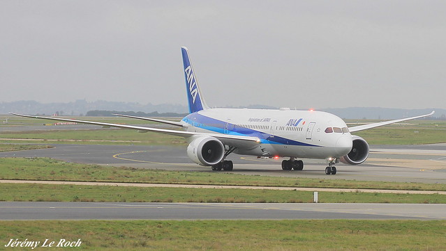 BOEING 787-9 ANA JA871A TOKYO-PARIS CDG