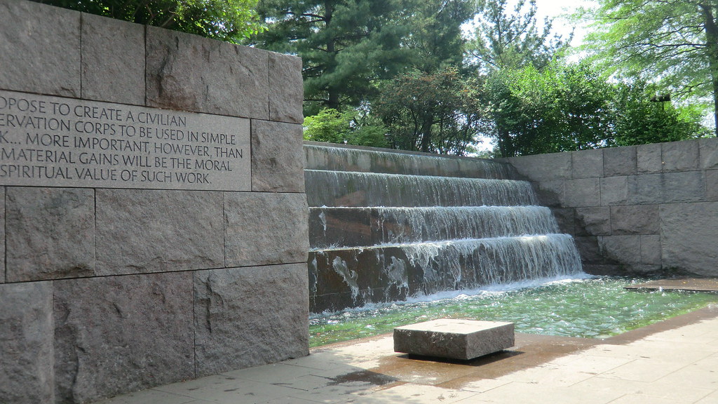 Washington D.C.: The Franklin Delano Roosevelt Memorial @ West Potomac Park