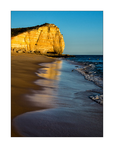 algarve portugal reflet reflection sunset pentax