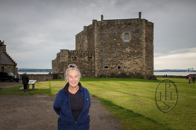 Irene surmount the defences at Blackness Castle (2)