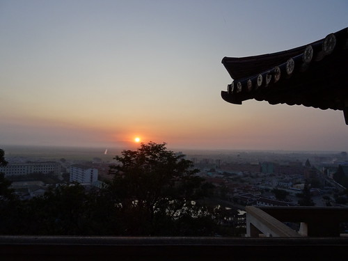 Zonsondergang Sariwon by Leo Koolhoven,                                2017 dprk noordkorea northkorea sariwon zonsondergang sunset