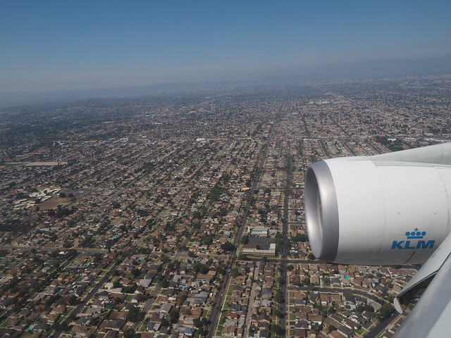 approaching LA