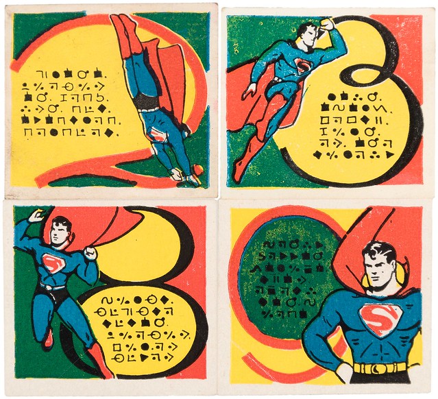 1946 Superman-Tim poster stamps