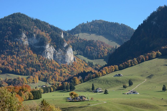 Couleurs d'automne 2017 - Broc, Suisse.