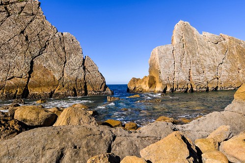 agua cantabria liencres mar paisaje playadelaarnia rocas