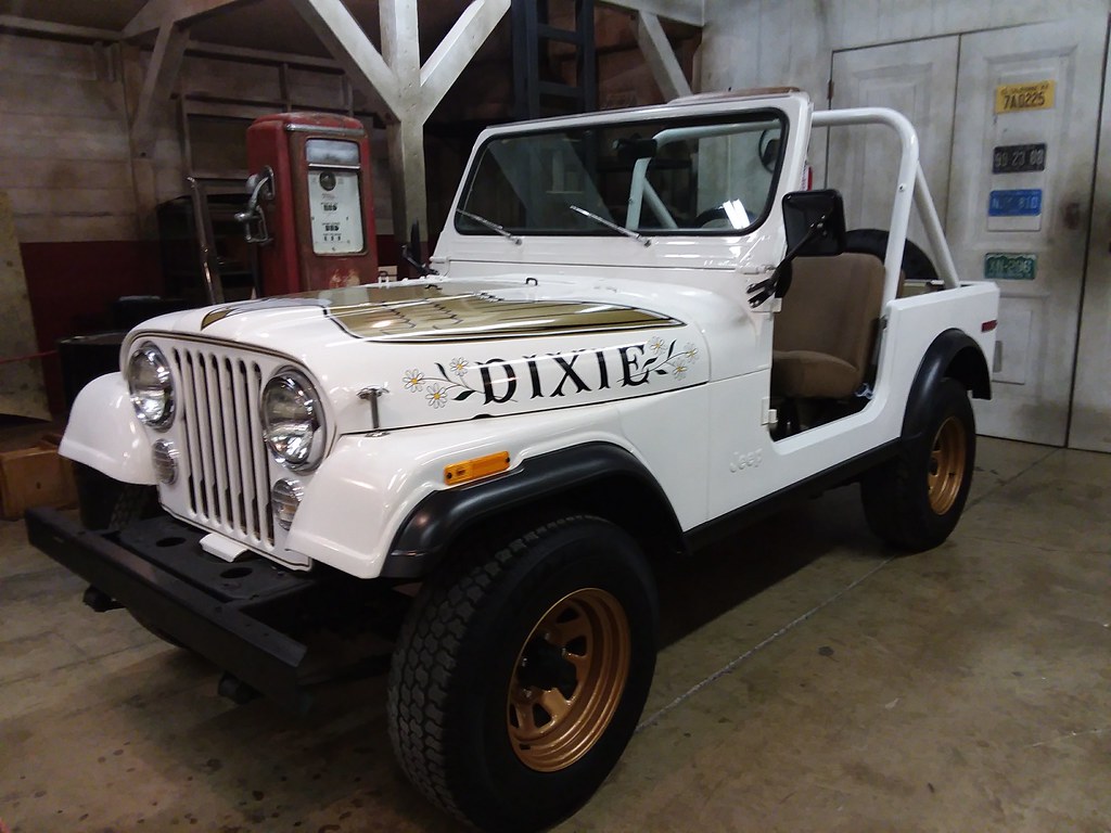 Daisy Duke's Dixie Jeep. 