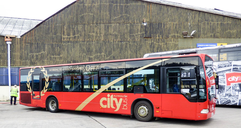 Plymouth Citybus 085 WJ55HLO