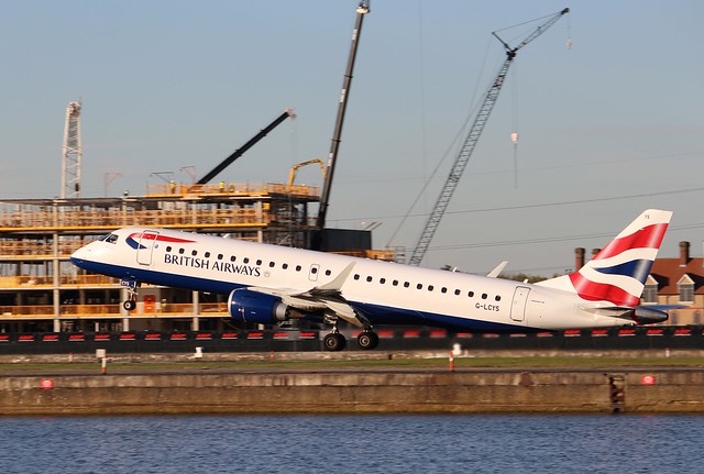 G-LCYS Embraer ERJ-190 British Airways Cityflyer