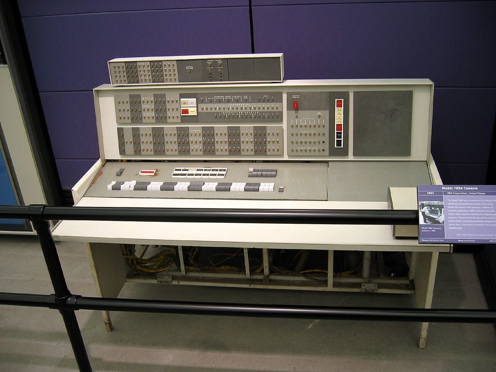 Ibm 94 Computer ComputerHistoryMuseum 057 | IBM Model 7094 console | Flickr