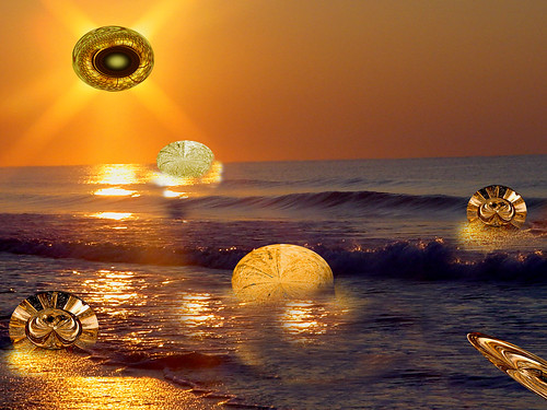 ocean abstract photoshop sunrise catchycolors circle colorful circles manipulation amazingcircles cher0213