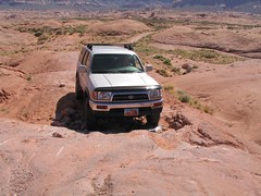 Technical Section Near End of Hole-in-the-Rock Road, Glen Canyon National Recreation Area, Utah