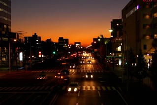 Sunset in Tsukuba