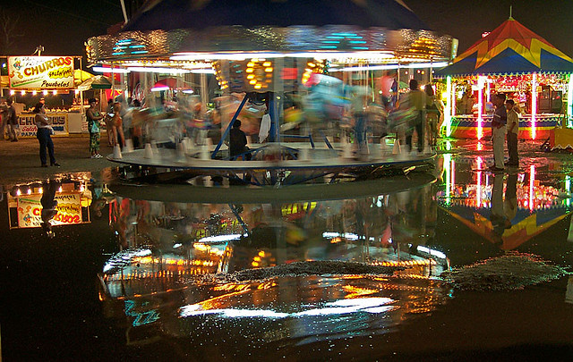 Carousel reflections