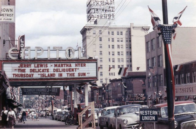 Capitol Theater, Hazleton, Pennsylvania 1957