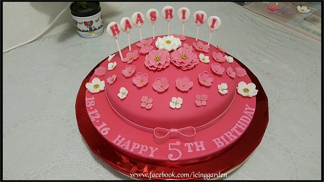 Birthday Cake / cap cake / fondant cake .... 😀