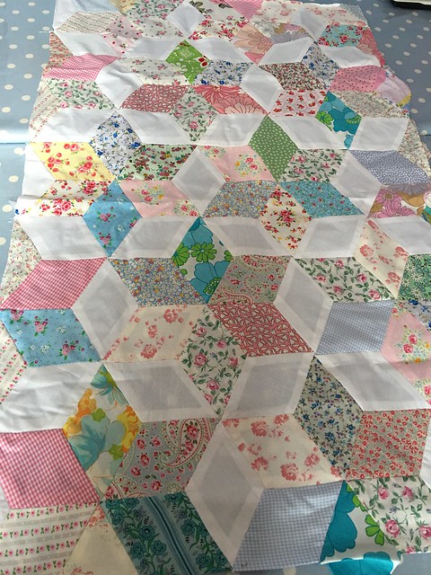 Patchwork and lace makes