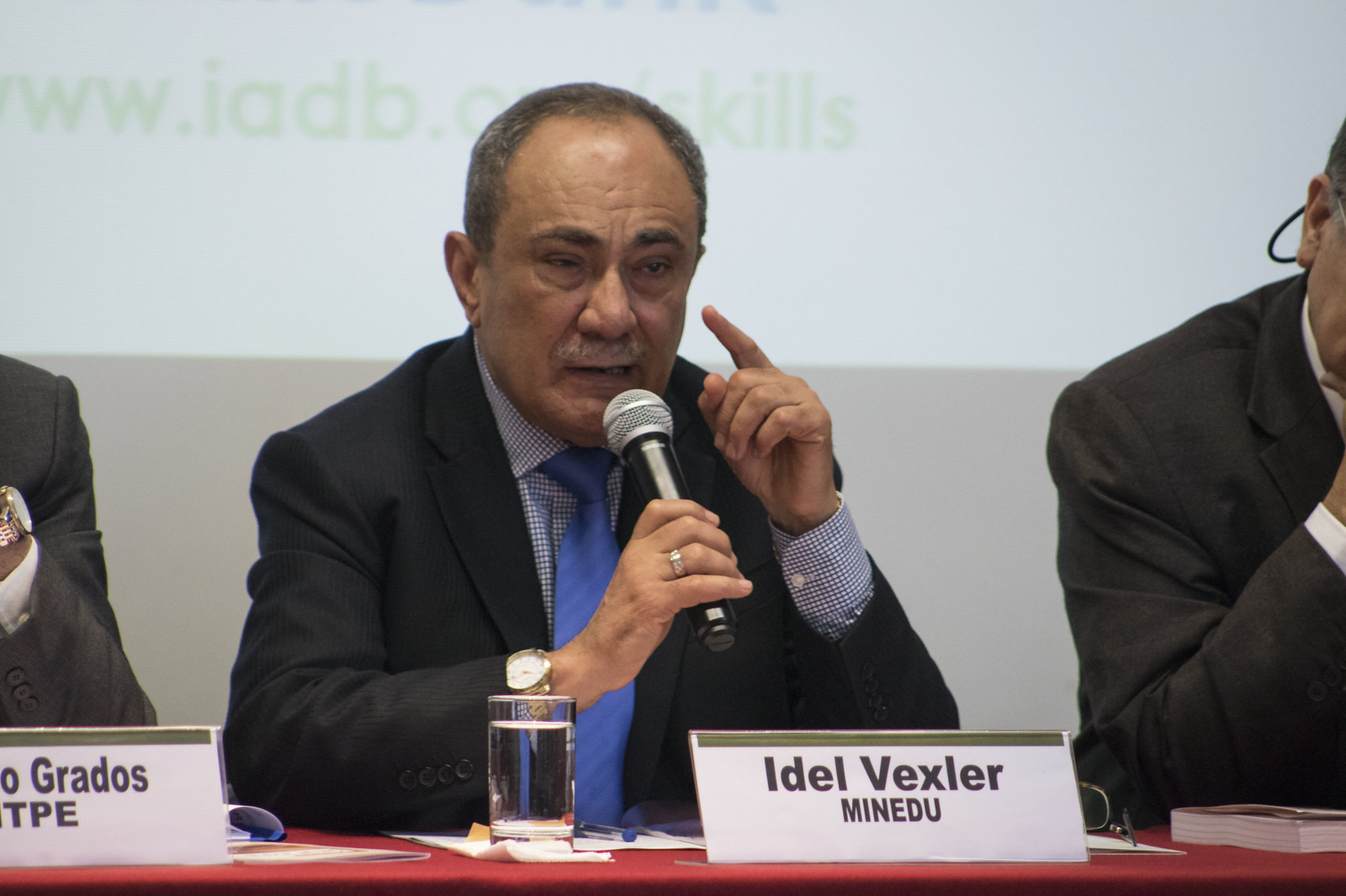 Idel Vexler, Ministro de Educación, Ministerio de Educación del Perú