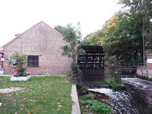 Wheelhouse on River Wandle, Merton Abbey Mills SWC Walk Short 13 - Morden Hall Park and Merton Abbey Mills