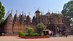 Hutheesing Jain Temple. Ahmedabad, Gujarat, India.