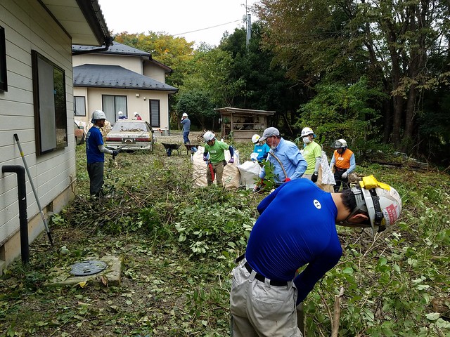 福島県浪江町でボランティア（援人 2017年 1027便）