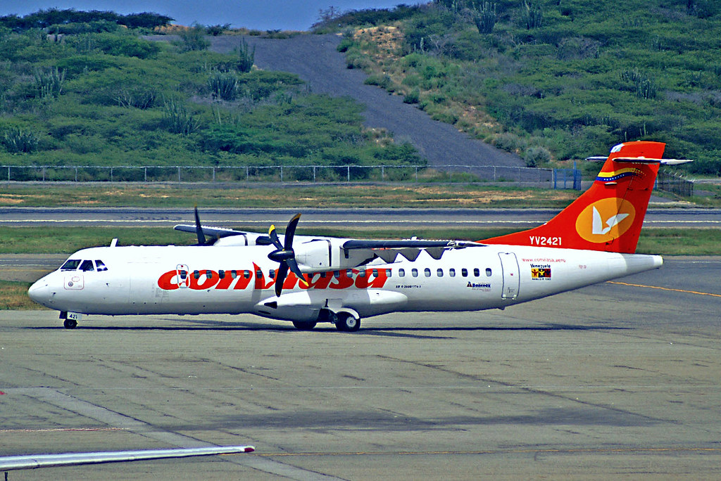 YV-2421   Aerospatiale ATR-72-212 [482] (Conviasa) Caracas-Simon Bolivar Int'l~YV 02/12/2007