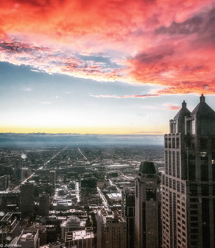 chicago illinois unitedstates us jnhphoto chicagoskyline clouds cloudscape cityscape sunset