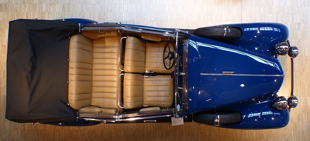Adler Diplomat Papler Cabriolet 1935 blue o