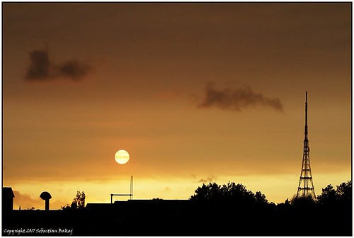Apocalyptic Sun by seb a.k.a. panq, I usually don't shoot this early in the day but today's Sun and Martian like skies were truly epic. 