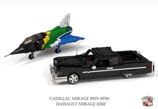 Cadillac 1976 Mirage Coupe-Utility & Dassault Mirage IIIBZ (SAAF)