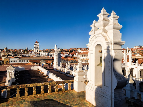 20170805_Bolivia_1211 Sucre sRGB by Dan Lundberg, The roof of the Convent of St. Felipe Neri (built in the 17th century and now a museum) provides a p